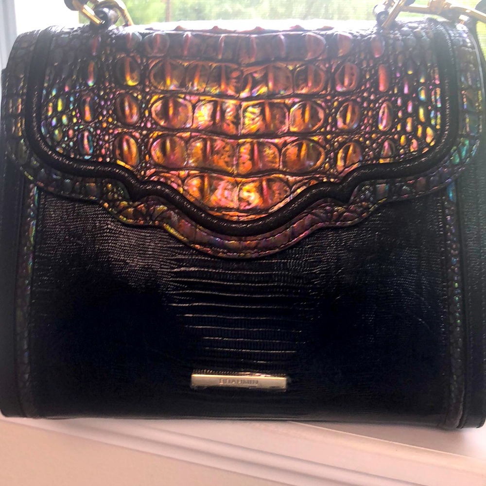 Brahmin black pearl Rene . Like new